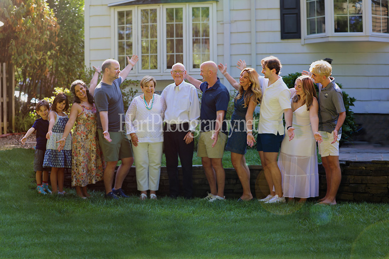 Family Posing for Photoshoot hartphotography.net